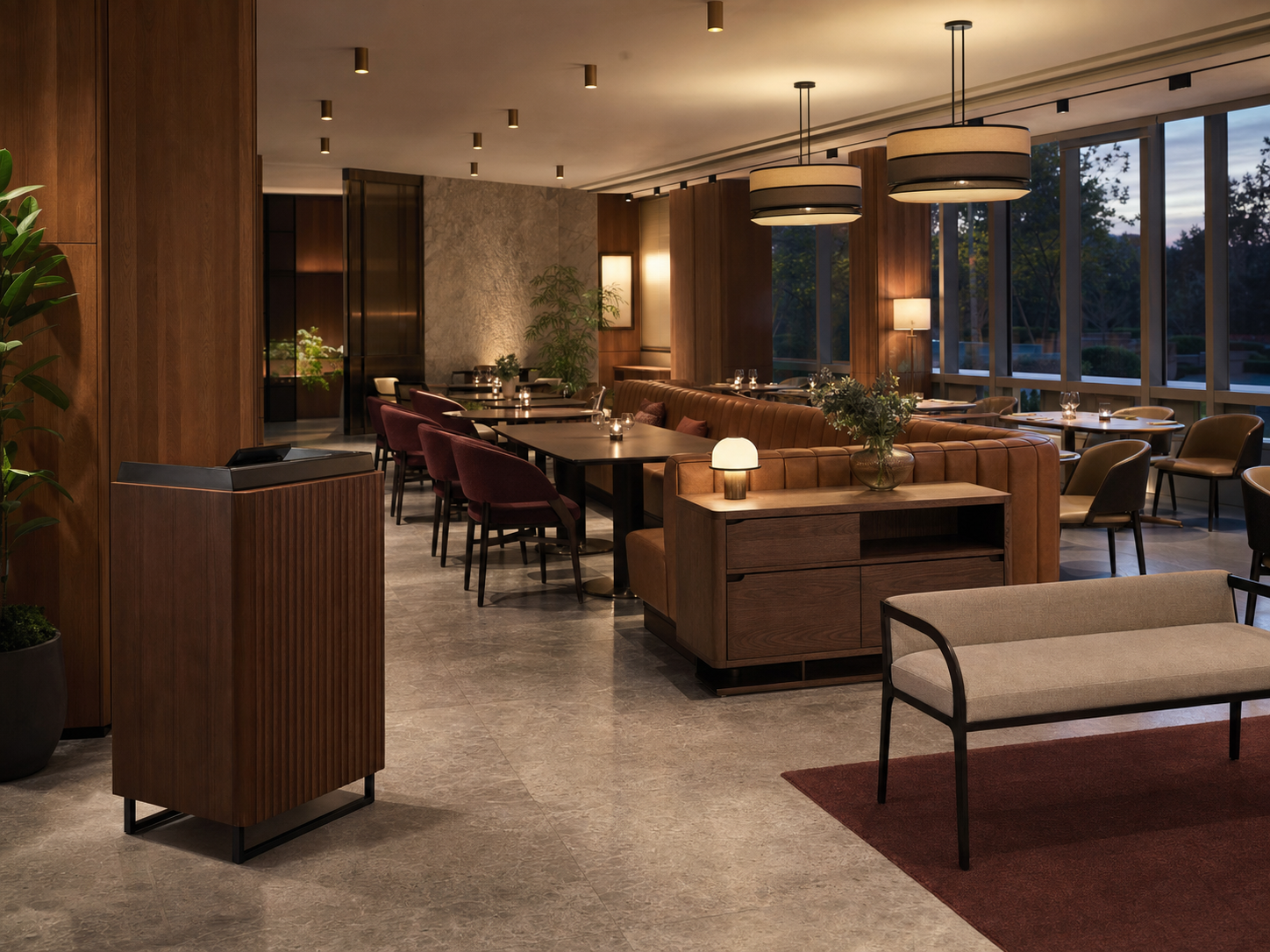 Contemporary Hotel Restaurant Solution