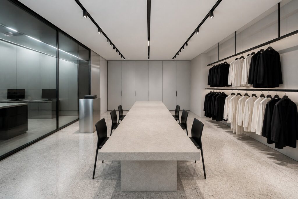 turnkey office Dusseldorf custom furniture