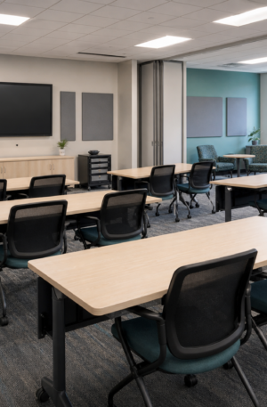 Flexible Corporate Training Room Solution