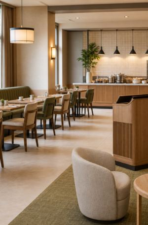 Hotel Breakfast Lounge Solution